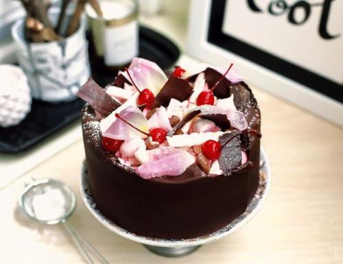 Шоколадный торт, почти Прага. 01