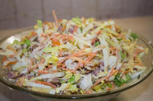 Еще один интересный соус для овощного салата.