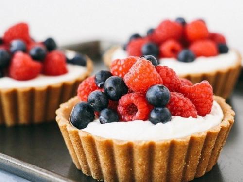 Корзиночки из крекера без выпечки.