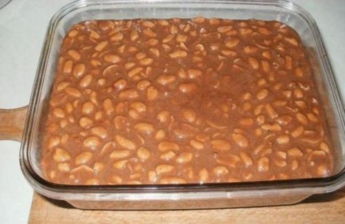 Рецепт: щербет с арахисом.