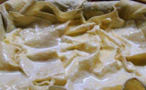 Ачма с сыром и творогом. 04