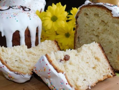 Кулич александрийский.  Ингредиенты: