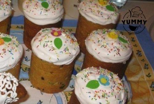 Пасхальный кулич.  Ингредиенты. 09