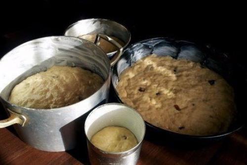 Пасхальный кулич.  Ингредиенты. 08