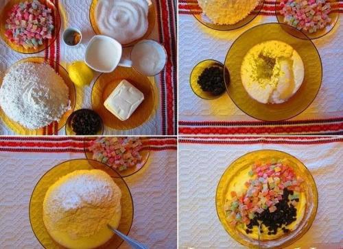 Медовый кулич. Ингредиенты. 02 Медовый кулич. Ингредиенты. 02