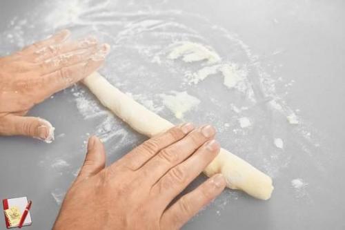 Ленивые вареники.  Ингредиенты: 02