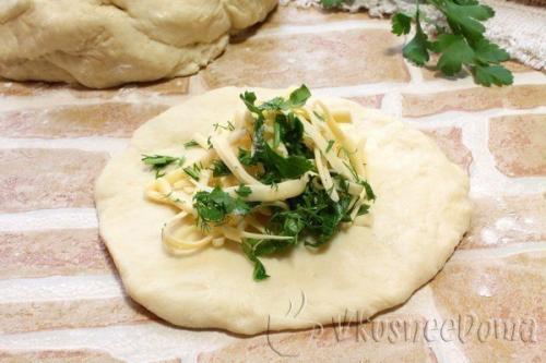 Простенький хачапури с сыром. 05