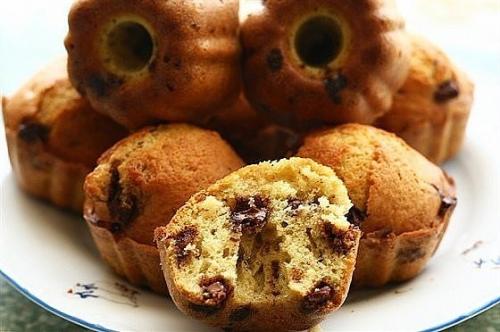Кексы с шоколадом.