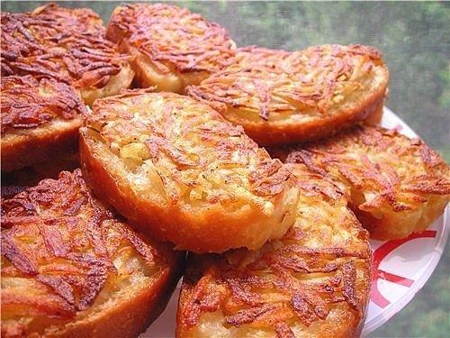 Горячие бутерброды с картошкой.