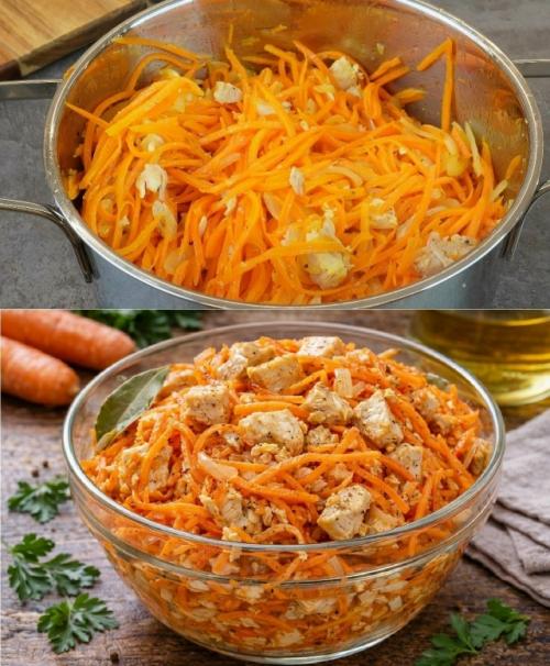 Морковный салат, от которого невозможно оторваться!  