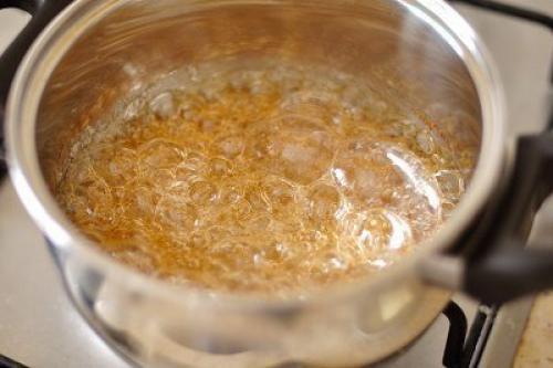 Шоколадные панкейки с бананами и карамелью. 02