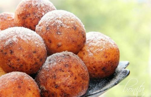 Творожные пончики.  Для приготовления нам понадобится: