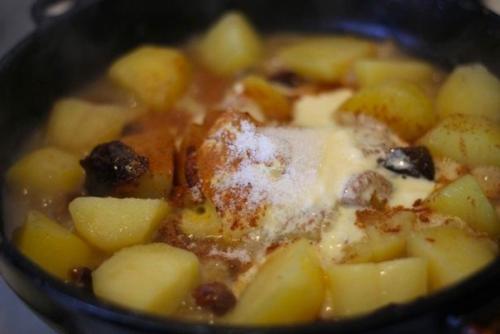 Картофель с черносливом. 05