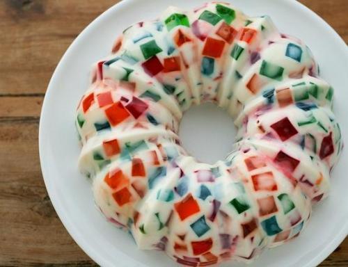 Творожный торт с желатином.