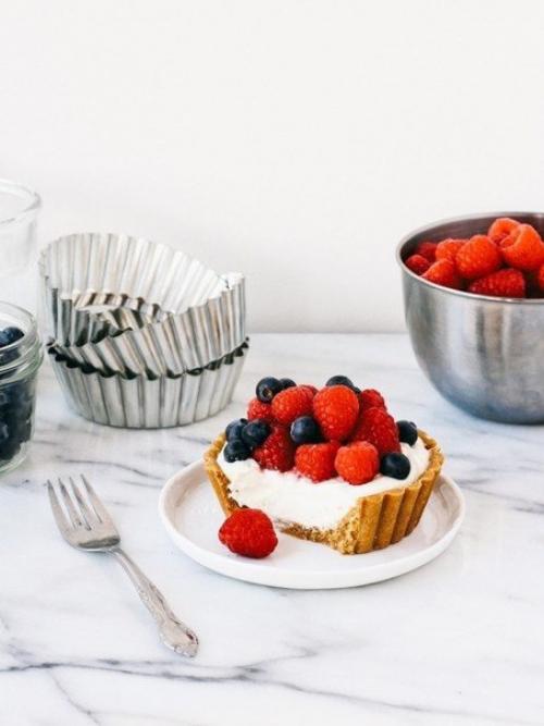 Корзиночки из крекера без выпечки. 01