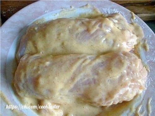 Вкуснейшая курочка с начинкой. 01