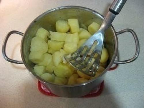 Картофельная запеканка с мясом. 02