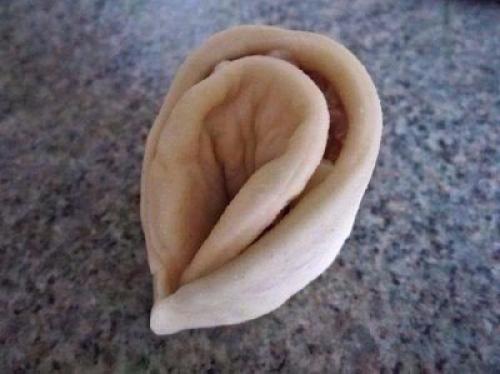 Мясной пирог Хризантема. 03