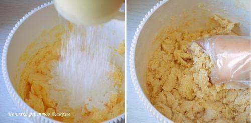 Мини - муравейники.  Ингредиенты для песочного теста: 03