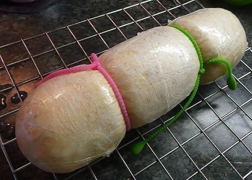 Домашняя куриная колбаса. 04