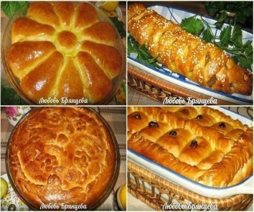 Шикарная подборка дрожжевых пирогов на все случаи жизни. 02