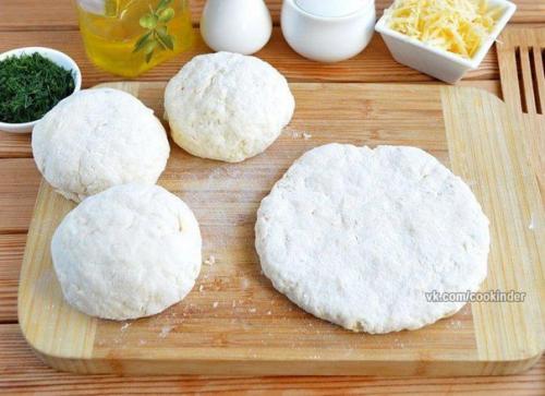 Сырные лепешки с начинкой? 06