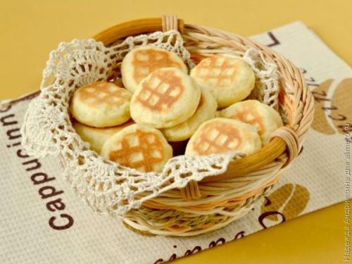 Быстрое печенье на сковороде.