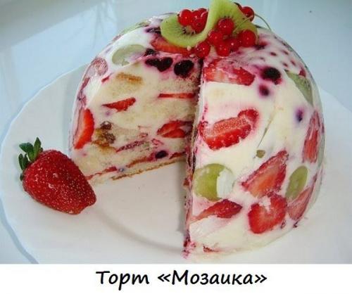 Топ - 5 аппетитных тортов без выпечки. 02