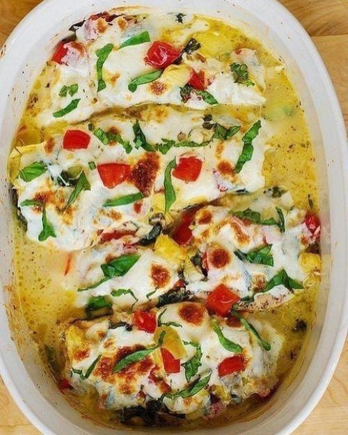 Куриное Филе под сырной шубкой. 06