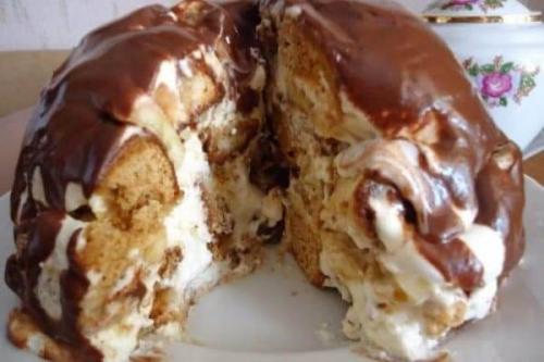 Обалденный торт из пряников. Обалденный торт из пряников.