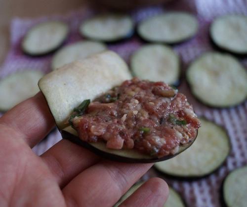Баклажаны с мясом. 05