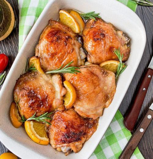Курица в апельсинах: потрясающе вкусное сочетание! 
