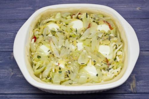 Пирог с луком - классика Прованса. 04