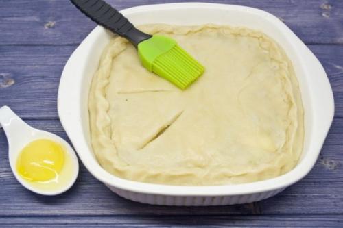 Пирог с луком - классика Прованса. 05