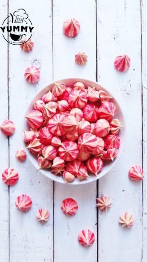 Малиново - меренговые поцелуйчики. 05