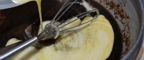 Шоколадно - творожный пирог. 02