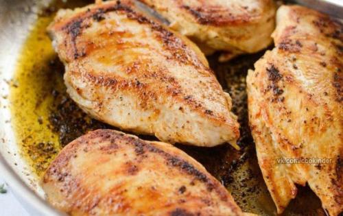 Курица в сливочно - лимонном соусе. 01