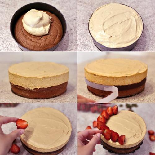 Торт Шоколад И Клубника. 05