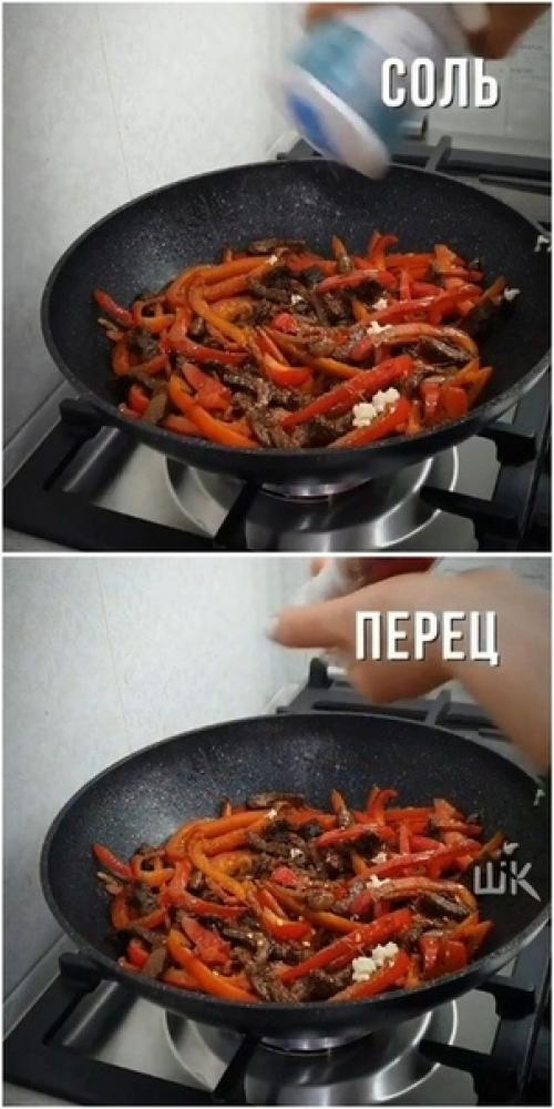 Мясо по-азиатски.  Быстро, вкусно и очень просто все как мы любим очень полюбила я это блюдо. 06