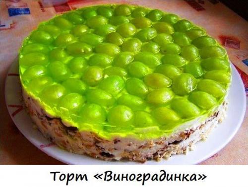 Топ - 5 аппетитных тортов без выпечки. 01