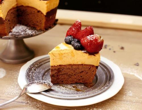 Торт Шоколад И Клубника. 02