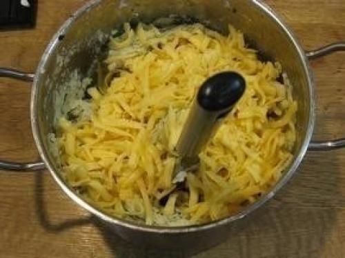 Картофельная запеканка с мясом. 06