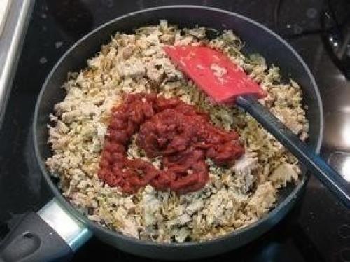 Картофельная запеканка с мясом. 05