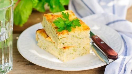 Кабачковый омлет.   Ингредиенты. 05