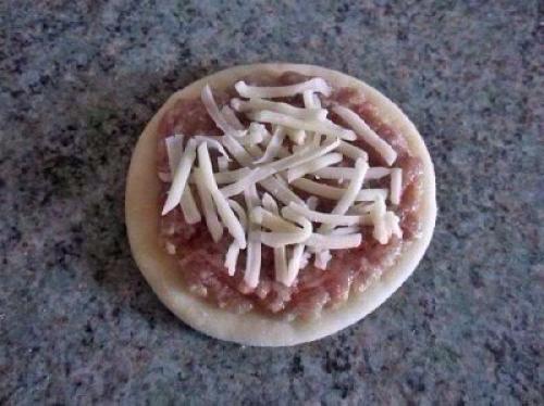 Мясной пирог Хризантема. 01