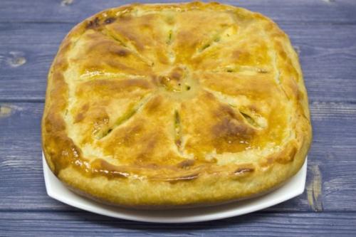 Пирог с луком - классика Прованса. 06