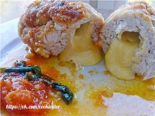 Вкуснейшая курочка с начинкой. 02