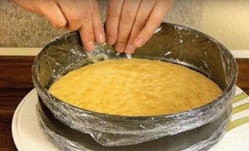 Йогуртовый торт с ананасом.