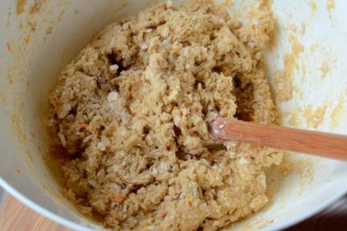 Овсяное печенье с курагой. 07