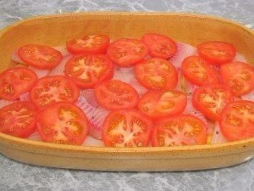 Рыба с картофелем, запеченные под майонезом. 02